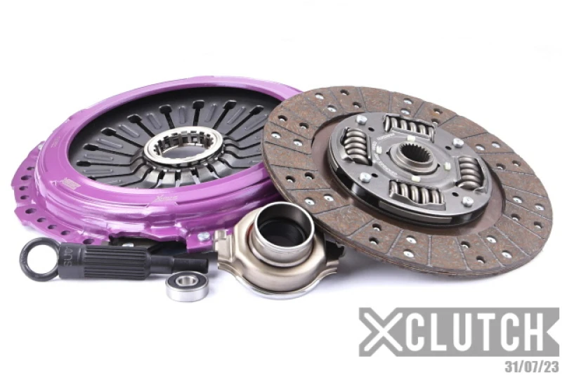 XClutch Stufe 1 Stahlunterstützte Organische Kupplungskit für 15-21 Subaru WRX STi Basis 2,5L