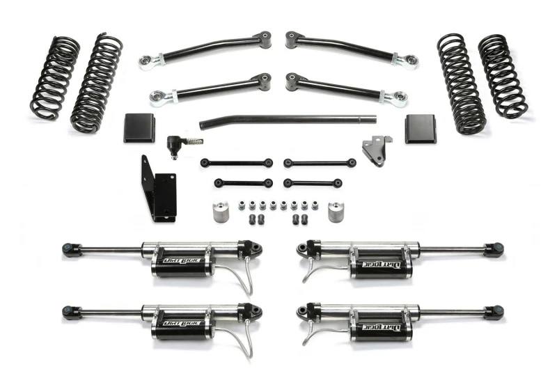 Fabtech 20-21 Jeep JT 4WD Gas 5-Zoll-Trail mit Dlss-Resi-Shks