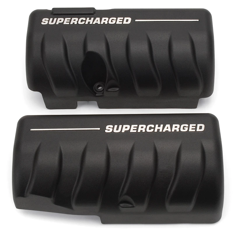 Edelbrock-Spulenabdeckungen für supercharged 4,6L Ford Mustang GTs 2005-2009