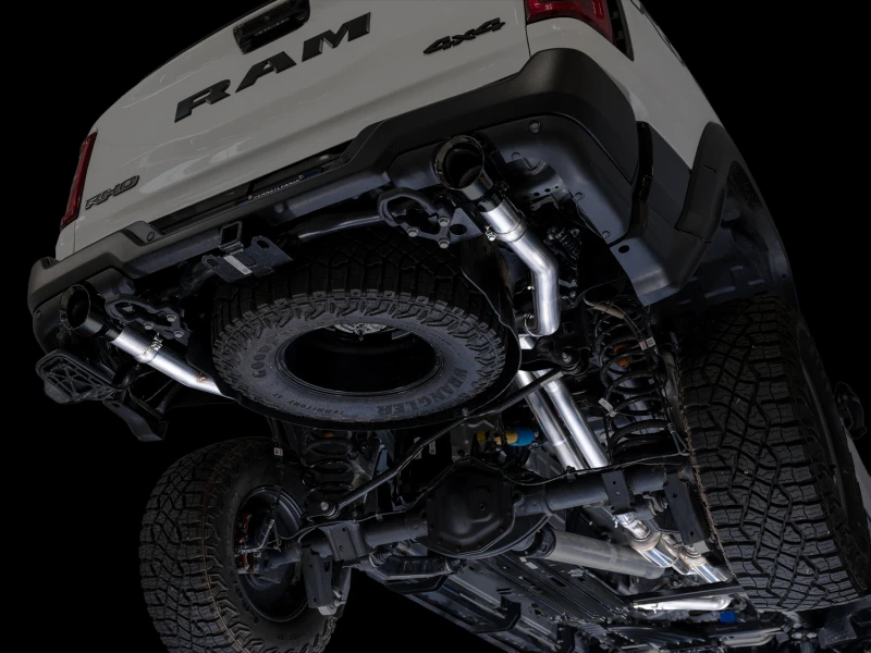 AWE Tuning Dual Rear Exit Catback Auspuffanlage für 2025+ RAM 1500 RHO 3.0 I6 TT