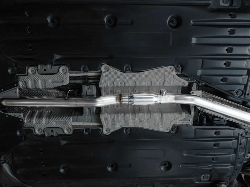AWE Tuning 22+ Honda Civic Si/Acura Integra Touring Edition Kat-Endschalldämpfer - Doppel Chrom-Silber Spitze
