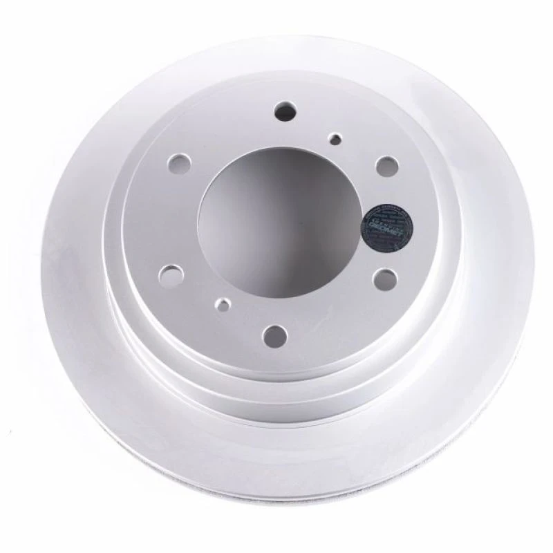 Power Stop Rear Evolution Geomet Coated Rotor for 00-06 Mitsubishi Montero