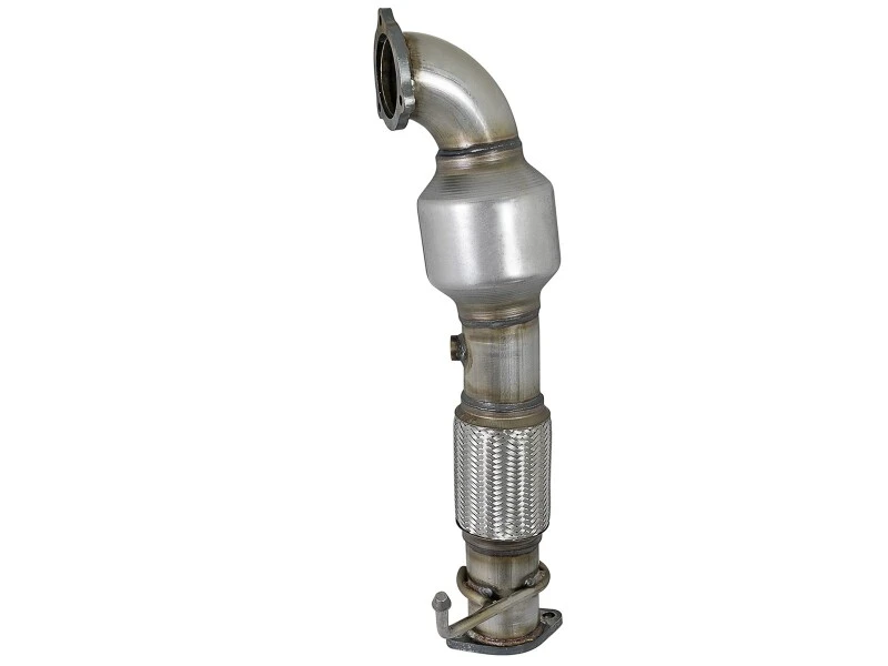 aFe Power Twisted Steel SS304 Downpipe 2,5 Zoll mit Kat 17-18 Hyundai Elantra L4-1,6L (t)