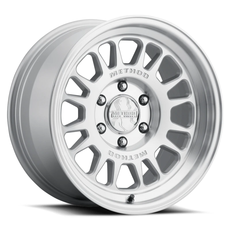 Method MR318 17x8.5 / 6x5.5 BP / 0mm Offset / 106.25mm CB Machined-Clear Coat