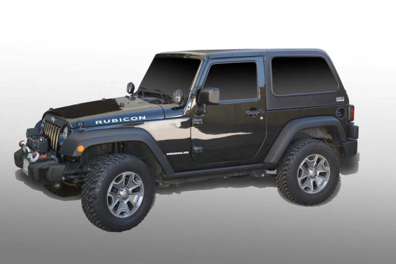 DV8 Offroad Fastback Hard Top 2-teilig für 07-18 Jeep Wrangler JK 2-Türer