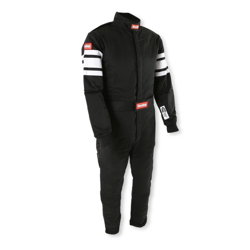 RaceQuip Black SFI-5 Suit - Large