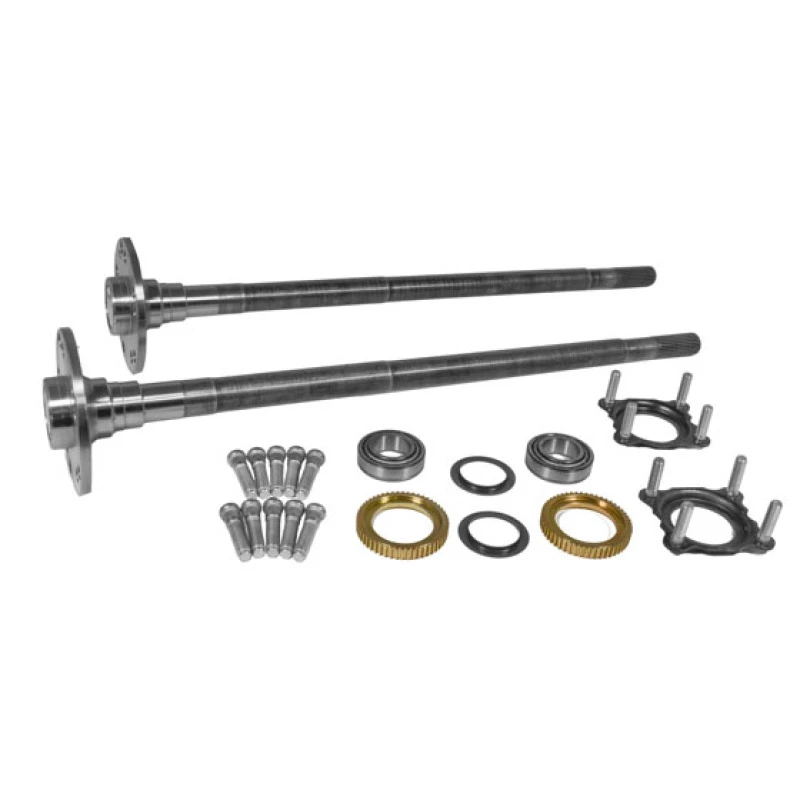 Yukon Gear Rear 4340 Chromoly Axle Kit for Jeep JL Non-Rubicon Dana 44 32 Spline (32.3in Long)