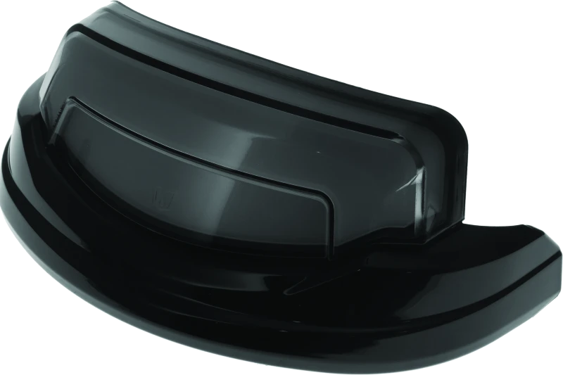 Kuryakyn Tracer Rear Fender Tip Light Gloss Black Smoke Lens