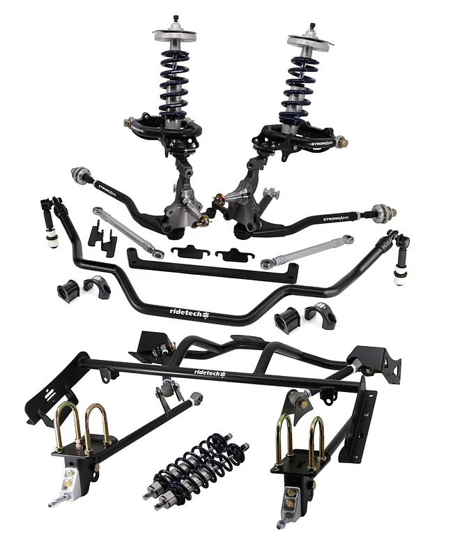Ridetech 64-66 Ford Mustang Komplett-Coil-Over-Federungssystem mit Pin-Spindel