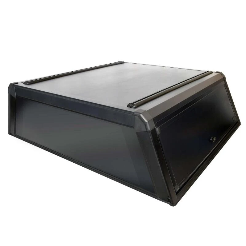 Westin EXP Truck Cap COMPLETE KIT A + BS (21-25 Ford F-150/Lightning/Raptor CC 5.5ft. Bed) - Black