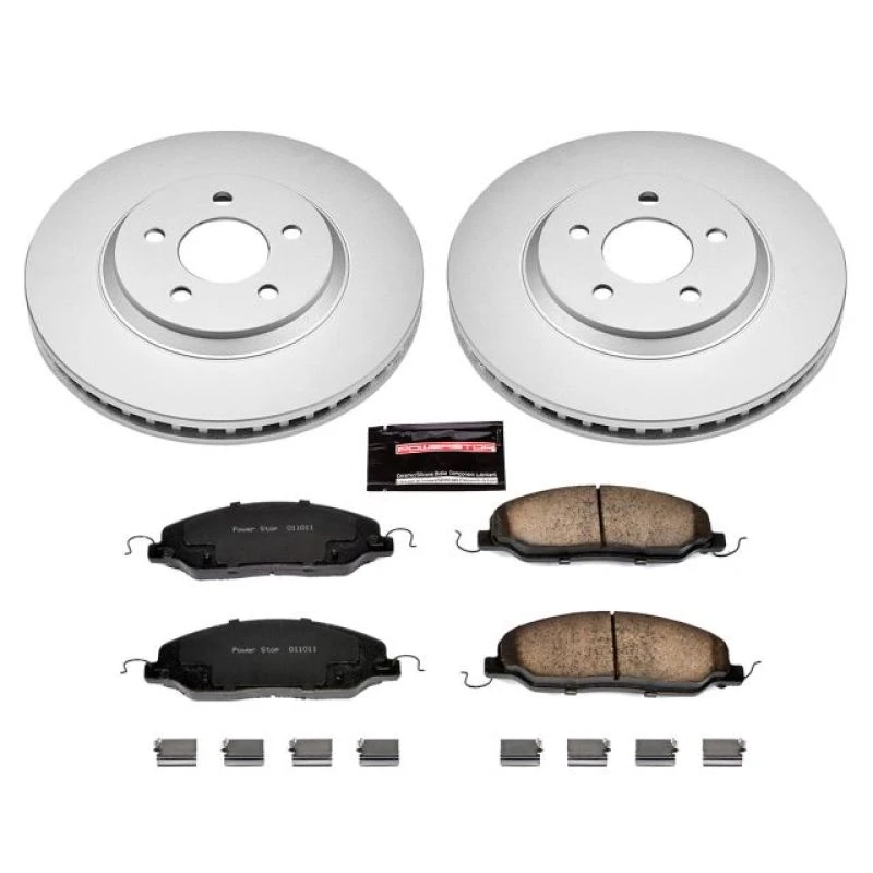 powerstop_CRK1380-6794527e128e2 Power Stop 05-10 Ford Mustang Front Z17 Evolution Geomet Coated Brake Kit