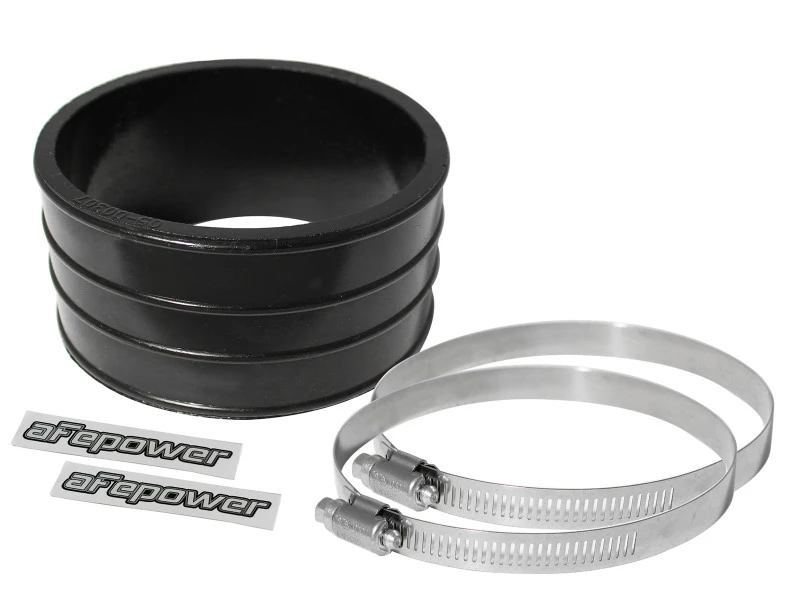 aFe Magnum FORCE Intake Coupling Kit (3-1/2 IN ID x 2 IN L) Straight Coupler - Black