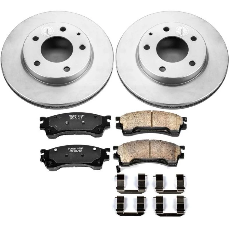 powerstop_CRK782-67945748a7c08 Power Stop 93-97 Ford Probe Front Z17 Evolution Geomet Coated Brake Kit