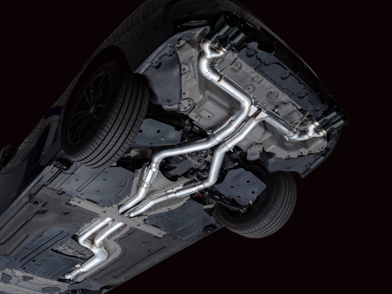AWE Tuning 22-26 BMW M240i (G42) Track Edition Exhaust - Diamond Black Tips
