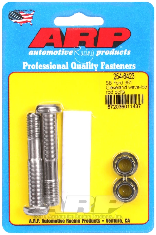 ARP SB Ford 351C Wave-Loc Rod Bolt Kit