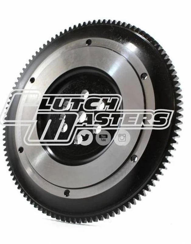 Clutch Masters Twin Disc Steel Flywheel for Mitsubishi 89-92 Eclipse/90-92 Galant 2.0L AWDT