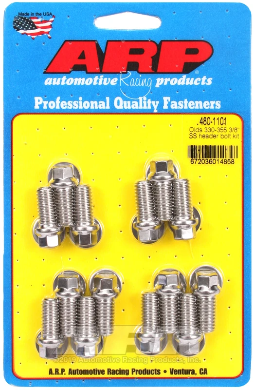 ARP Header Bolt Kit for Olds 330-455