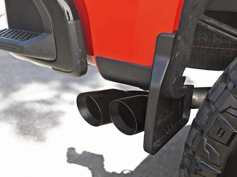 aFe Vulcan Serie 3in 304SS Auspuff Kat-Back mit schwarzem Tip 2019 GM Silverado/Sierra 1500 L4-2.7L (t)