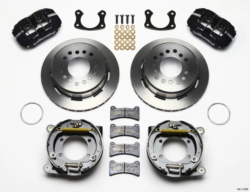 Wilwood Dynapro Low-Profile 11,00 Zoll P-Bremse Kit New Big Ford 2,50 Zoll Offset