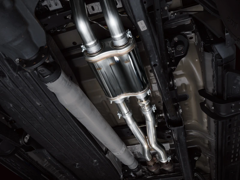 AWE Gen 3 Raptor R SwitchPath Exhaust - Diamond Black Tips
