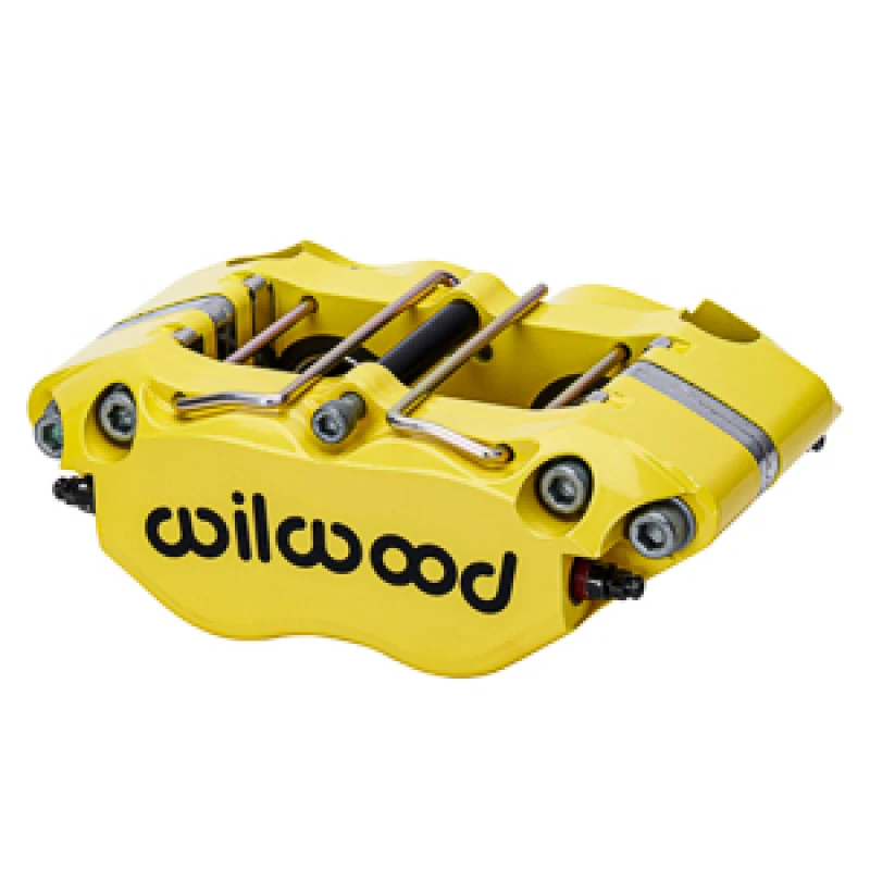 Wilwood Narrow Dynapro 4.75in Mount 1.12/1.12in Pistons.950in Disc - Yellow Caliper