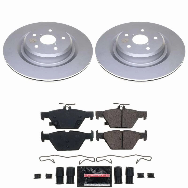 Power Stop 19-20 Subaru Ascent Rear Z23 Coated Brake Kit