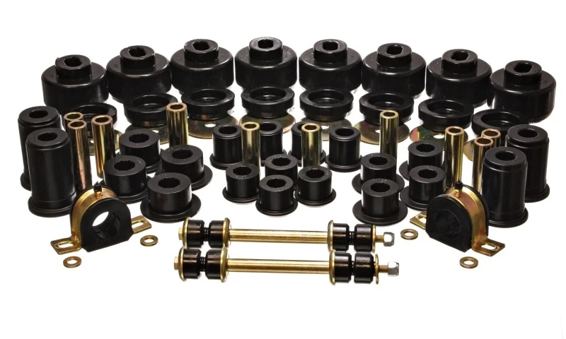 Energy Suspension 99-06 Chevy C1500 New Body Style Silverado 2WD Schwarzes Hyper-Flex-Master-Bushing-Set