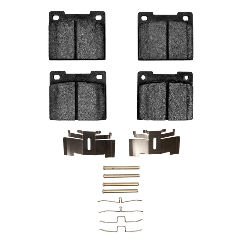 DFC 71-73 Plymouth Cricket Front 4000 HybriDynamic Brake Pads and Hardware Kit