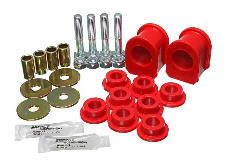 Energy Suspension 99-04 Ford F250 SD/350 4WD Rote Vordere 1-1/4 Zoll Querstabilisator-Buchsen-Set