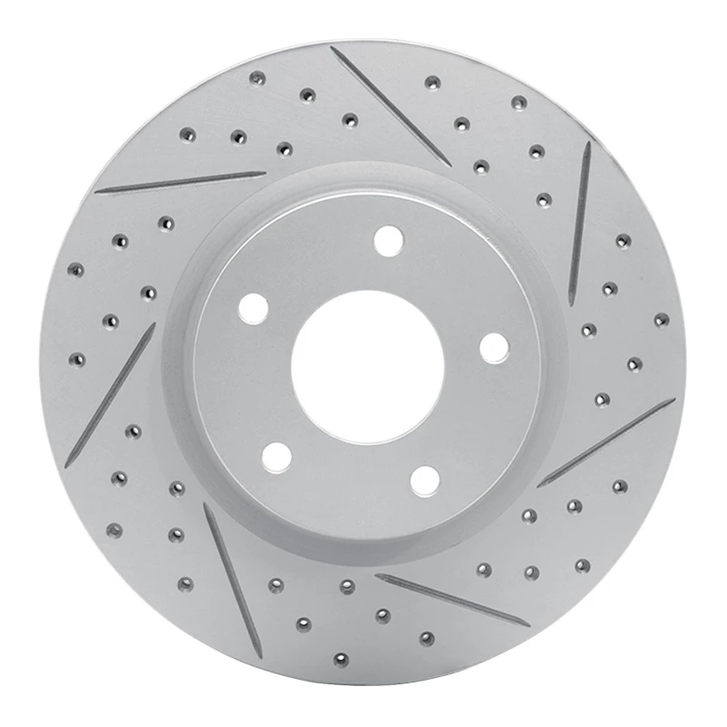 DFC 13-25 Nissan Altima Front Right Drilled & Slotted Geoperformance Rotor