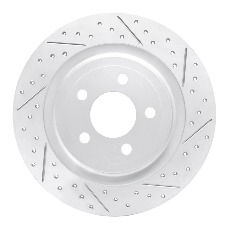 DFC 20-26 Ford Mustang Rear Right Drilled & Slotted Geoperformance Rotor