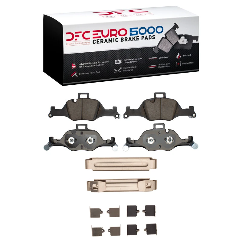 DFC 17-25 BMW 430i xDrive Front Euro 5000 Ceramic Brake Pads and Hardware Kit