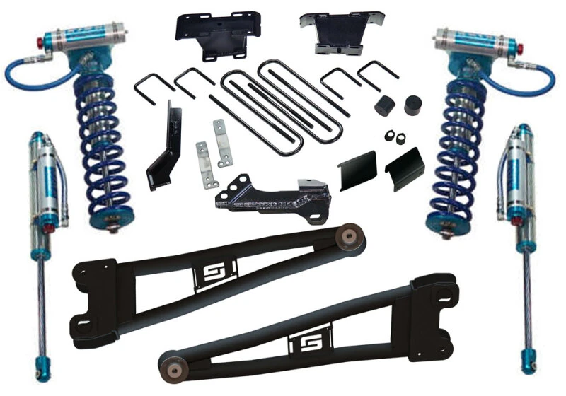 Superlift 4 Zoll Radius Arm Lift Kit für 2023–2024 Ford F-250/F-350 4WD Diesel