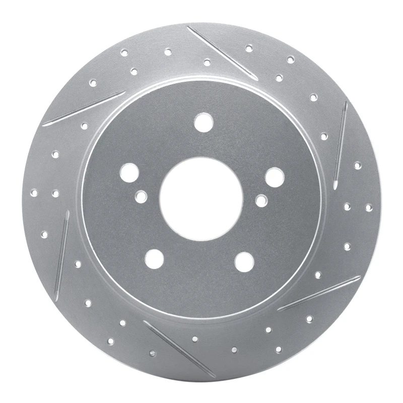 DFC 07-14 Suzuki Sx4 Crossover Rear Right Drilled & Slotted Geoperformance Rotor