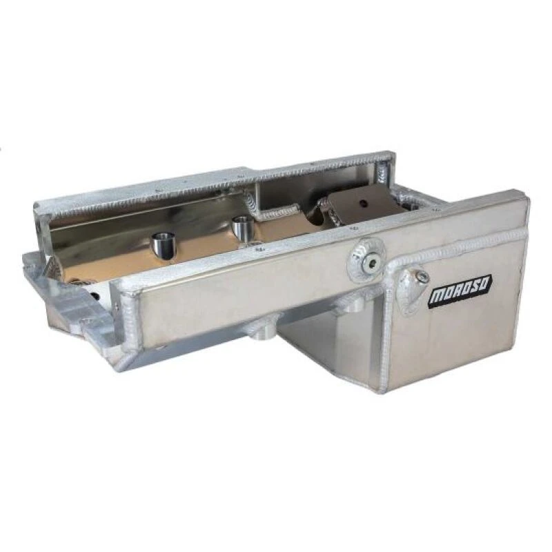 Moroso Dart LS Next (Non-Skirted) Wet Sump Drag Race Aluminum Oil Pan