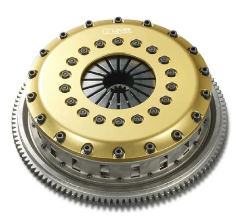 OS Giken TR Series Twin Plate Clutch für Toyota Supra JZA80 2JZ-GTE CD091 6MT mit 24t Nissan Spline Hub