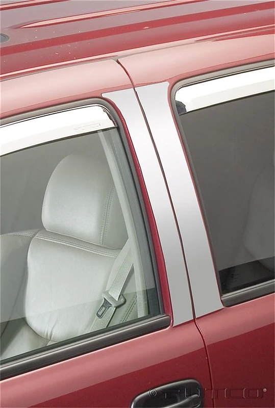 Putco 99-06 Chevy Silverado (4-Türer) - 4-teilige Edelstahl-Säulenpfosten Classic