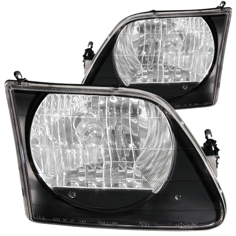 ANZO 1997.5-2003 Ford F-150 Kristall-Scheinwerfer Schwarz G2