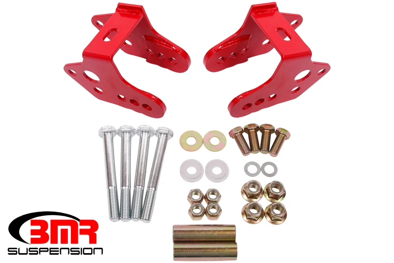 BMR 79-04 Ford Mustang Kontrollarm-Verlagerungs-Bracket - Rot
