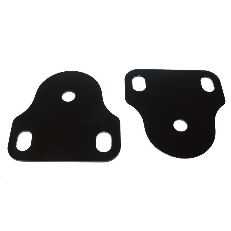 Rugged Ridge 76-95 Jeep CJ / Jeep Wrangler YJ Schwarzes Windschutzscheiben-Halter-Set