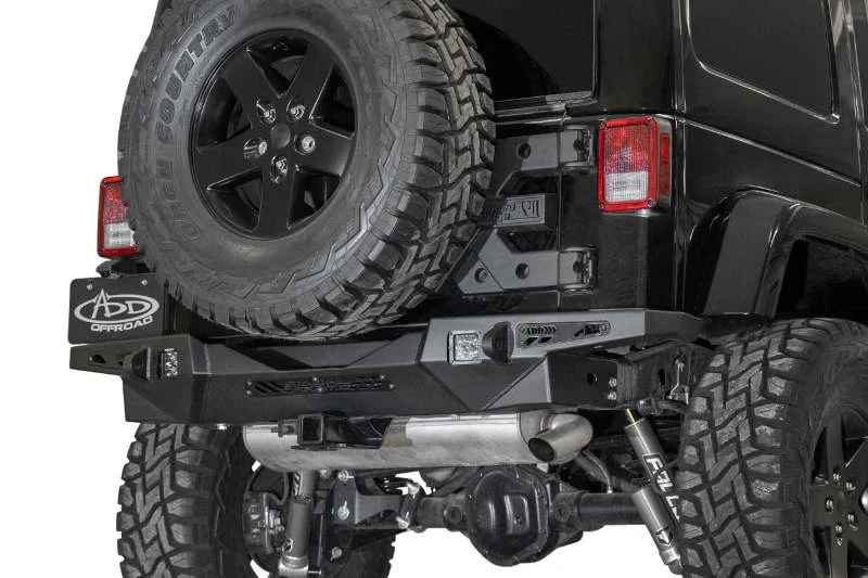 Stealth Fighter HD Rear Bumper for 2007-2018 Jeep Wrangler JK