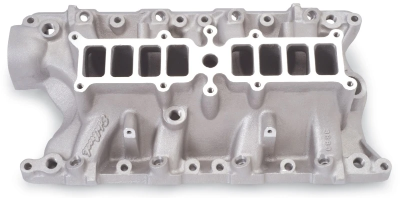 Edelbrock 5,8L-Ansaugkrümmer-Basis mit PCV