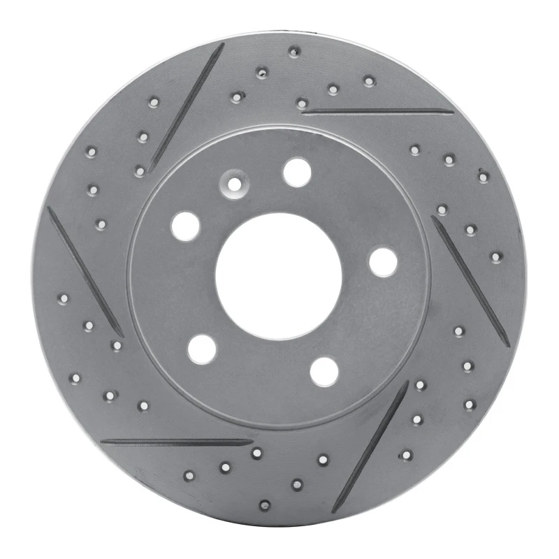 DFC 02-08 Chevrolet Zafira (Mexico) Rear Left Drilled & Slotted Geoperformance Rotor