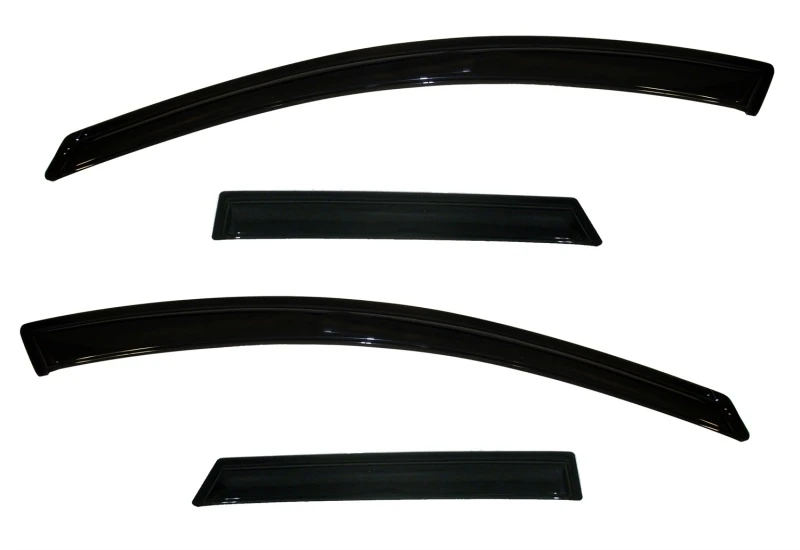 AVS 10-13 Mazda 3 (5-Türer Sport) Ventvisor Außenmontage Fensterdeflektoren 4-teilig - Rauch