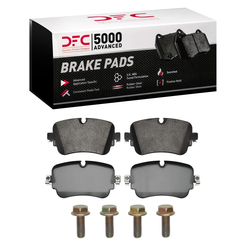 DFC 17-20 Audi A8 Rear Euro 5000 Ceramic Brake Pads and Hardware Kit