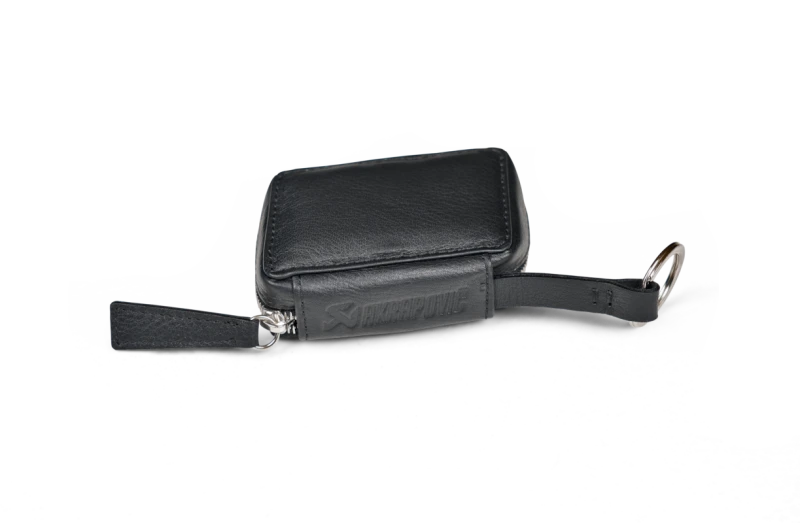 Akrapovic Leather Car Key Case - Black