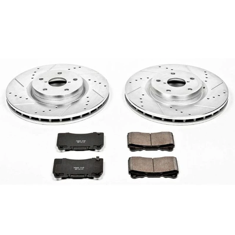Power Stop Z23 Evolution Sport Brake Kit for 05-14 Subaru Impreza Front