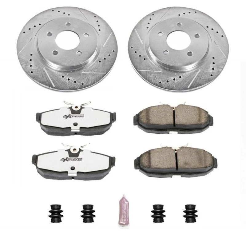 powerstop_K1384-26-67945abaf2b09 Power Stop 05-11 Ford Mustang Rear Z26 Street Warrior Brake Kit