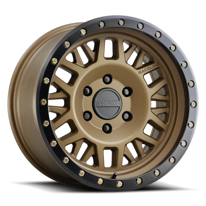 Raceline 951BZ Ryno 18x9in / 5x139.7 BP / 18mm Offset / 106.5mm Bore - Bronze Wheel