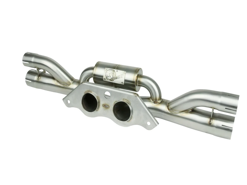 aFe Power MACHForce XP 304 Edelstahl Sekundär-Muffler-Delete-Rohr 14-19 Porsche 911 GT3 3.8L/4.0L